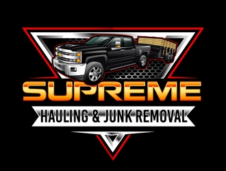 Supreme Junk Removal  logo design by DreamLogoDesign