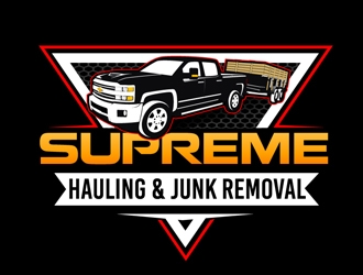 Supreme Junk Removal  logo design by DreamLogoDesign