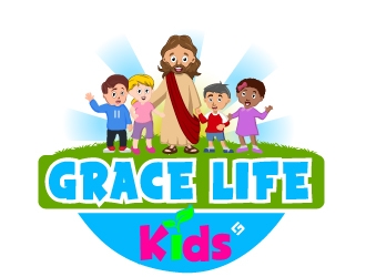 Grace Life Kids logo design by Suvendu