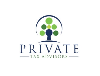 Private Tax Advisors logo design by invento