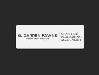 G. Darren Fawns Professional Corporation logo design by falah 7097