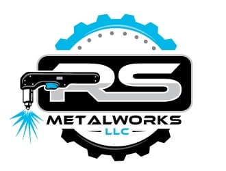 RS Metalworks LLC logo design by REDCROW