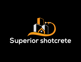 Superior shotcrete  logo design by menanagan