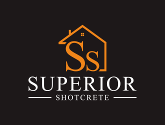 Superior shotcrete  logo design by bombers