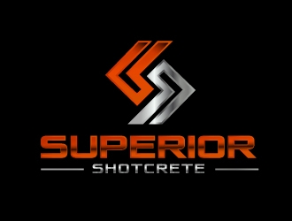 Superior shotcrete  logo design by art-design