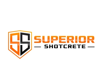 Superior shotcrete  logo design by NikoLai