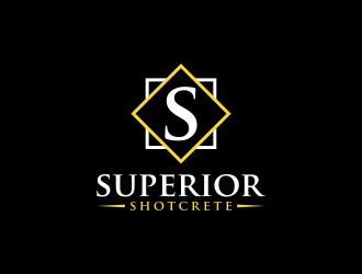 Superior shotcrete  logo design by semar