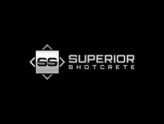 Superior shotcrete  logo design by zakdesign700