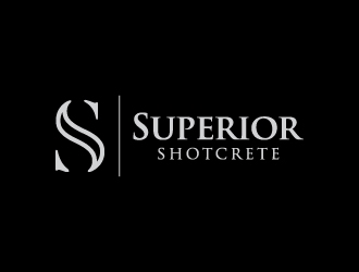 Superior shotcrete  logo design by zakdesign700