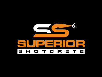 Superior shotcrete  logo design by ammad