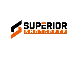 Superior shotcrete  logo design by jaize