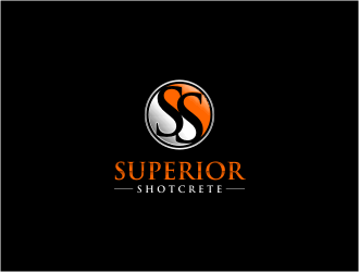 Superior shotcrete  logo design by bunda_shaquilla