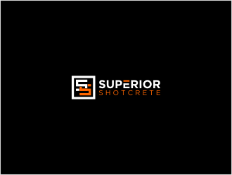 Superior shotcrete  logo design by bunda_shaquilla