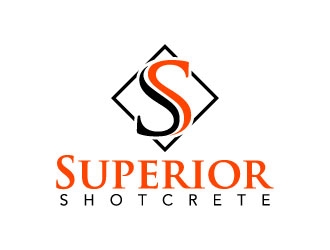 Superior shotcrete  logo design by daywalker