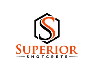 Superior shotcrete  logo design by daywalker