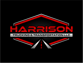 Harrison Trucking & Transportation LLC logo design by evdesign