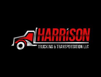Harrison Trucking & Transportation LLC logo design by Gwerth