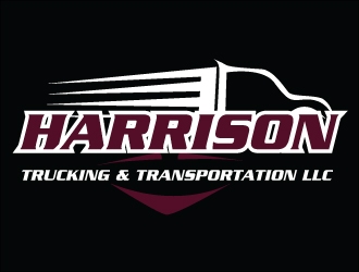Harrison Trucking & Transportation LLC logo design by AamirKhan