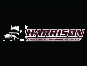 Harrison Trucking & Transportation LLC logo design by AamirKhan