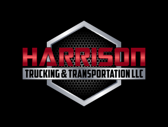 Harrison Trucking & Transportation LLC logo design by Kruger