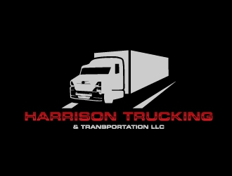 Harrison Trucking & Transportation LLC logo design by AamirKhan