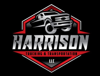 Harrison Trucking & Transportation LLC logo design by Conception