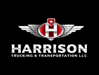 Harrison Trucking & Transportation LLC logo design by Conception