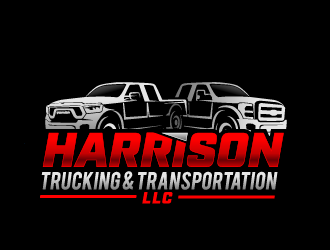 Harrison Trucking & Transportation LLC logo design by THOR_