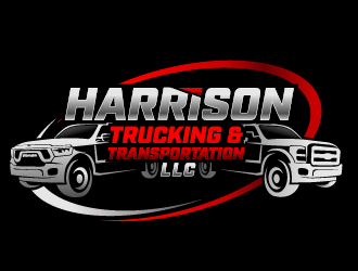 Harrison Trucking & Transportation LLC logo design by THOR_