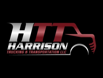 Harrison Trucking & Transportation LLC logo design by MUSANG