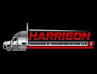 Harrison Trucking & Transportation LLC logo design by Erasedink
