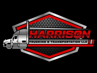 Harrison Trucking & Transportation LLC logo design by Erasedink