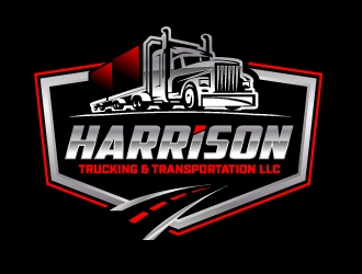 Harrison Trucking & Transportation LLC logo design by jaize