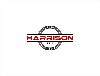 Harrison Trucking & Transportation LLC logo design by bunda_shaquilla