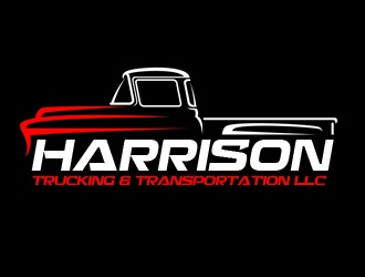 Harrison Trucking & Transportation LLC logo design by samueljho