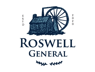 Roswell General  logo design by Boooool