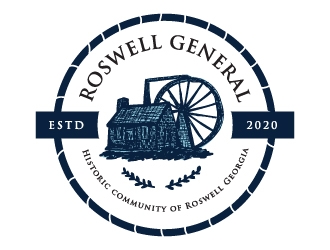 Roswell General  logo design by Boooool