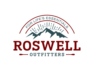 Roswell Outfitters logo design by Panara
