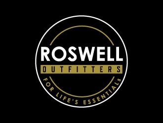 Roswell Outfitters logo design by Erasedink