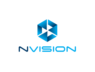 nVision logo design by evdesign