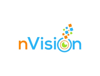 nVision logo design by aryamaity
