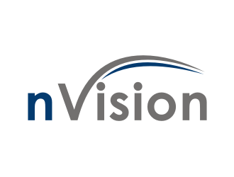 nVision logo design by nurul_rizkon