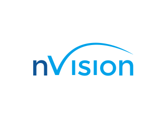 nVision logo design by Girly