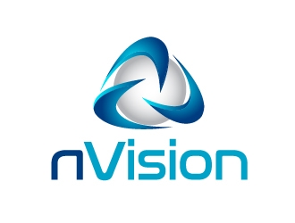 nVision logo design by Marianne