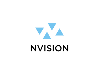 nVision logo design by clayjensen
