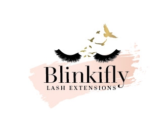 Blinkifly logo design by Rachel