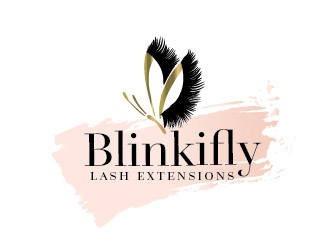 Blinkifly logo design by Rachel