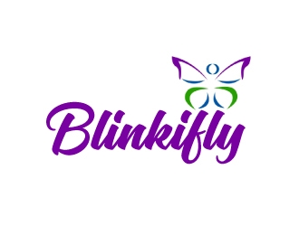 Blinkifly logo design by AamirKhan