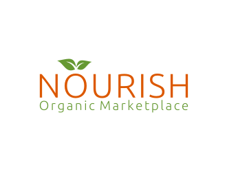 Nourish Organic Marketplace logo design by asyqh