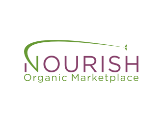 Nourish Organic Marketplace logo design by asyqh